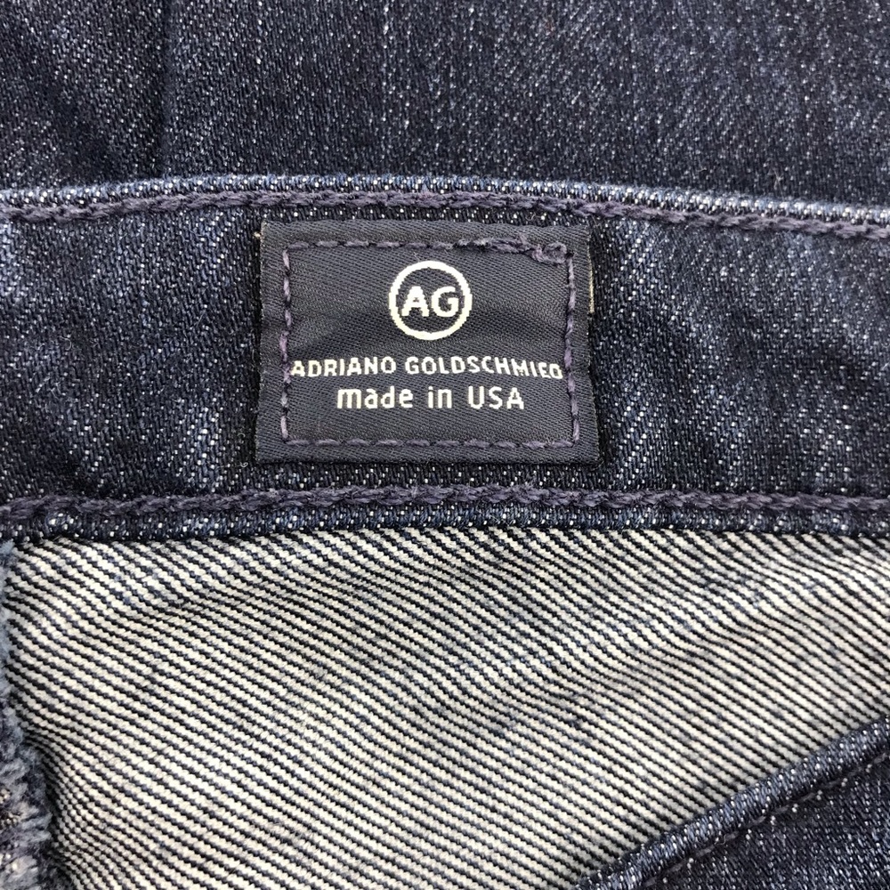 AG Adriano Goldschmied Dark Wash The Ballad Slim Boot Cut Denim Jeans - Picture 7 of 9